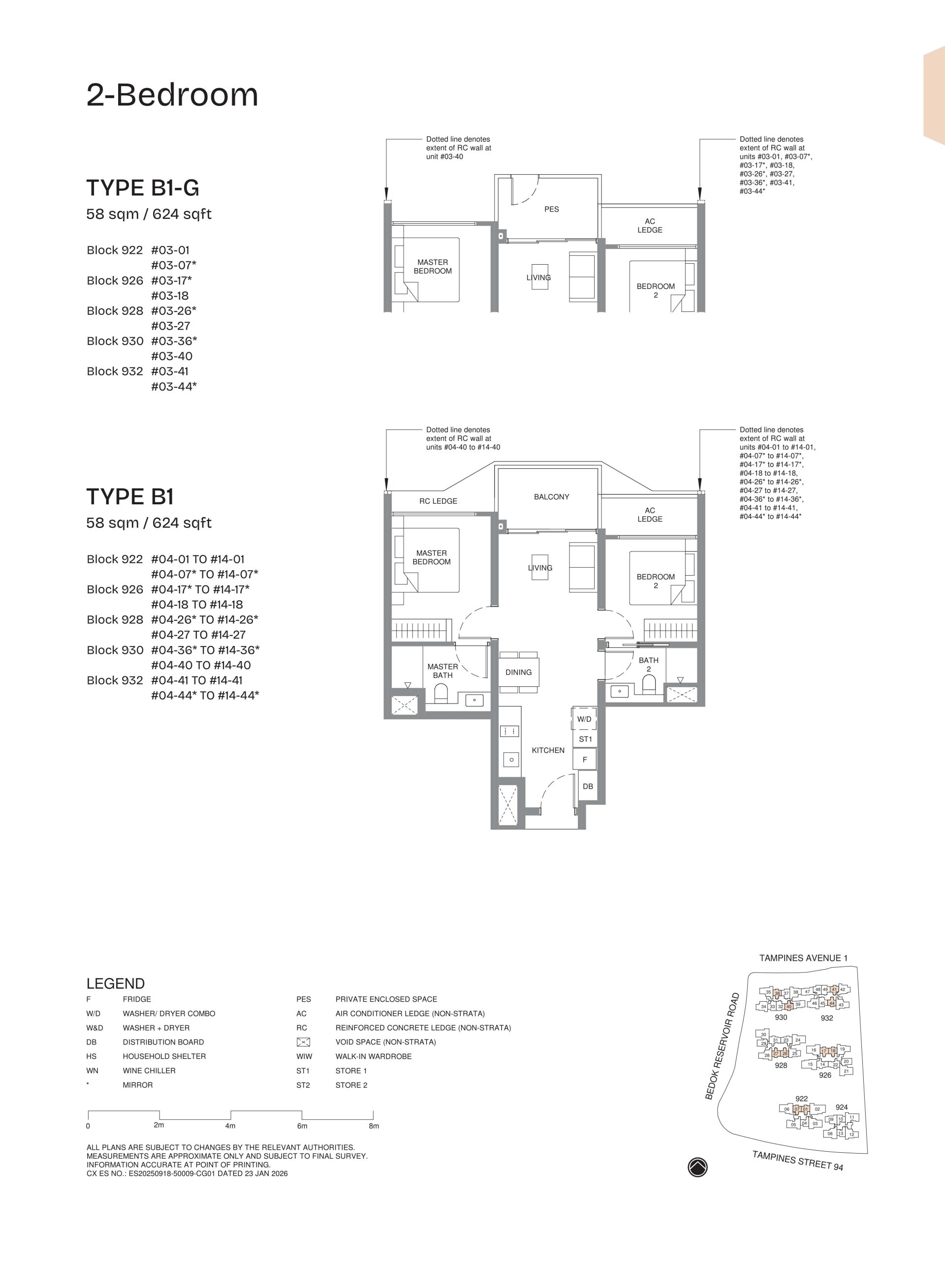 Pinery Residences floorplan